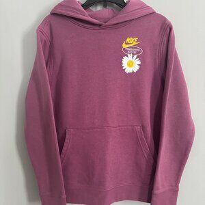 Nike “Have a Nike Day” daisy hoodie Youth Size L